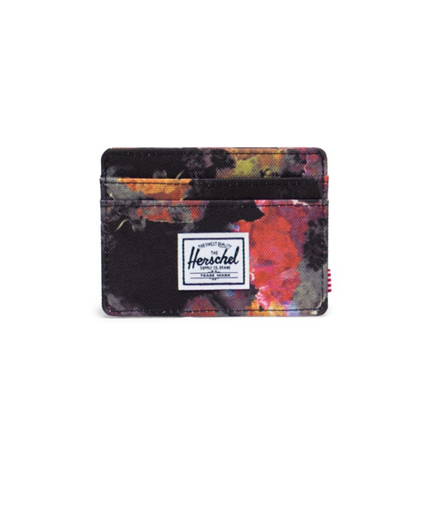 Charlie RFID Wallet in Watercolor Floral