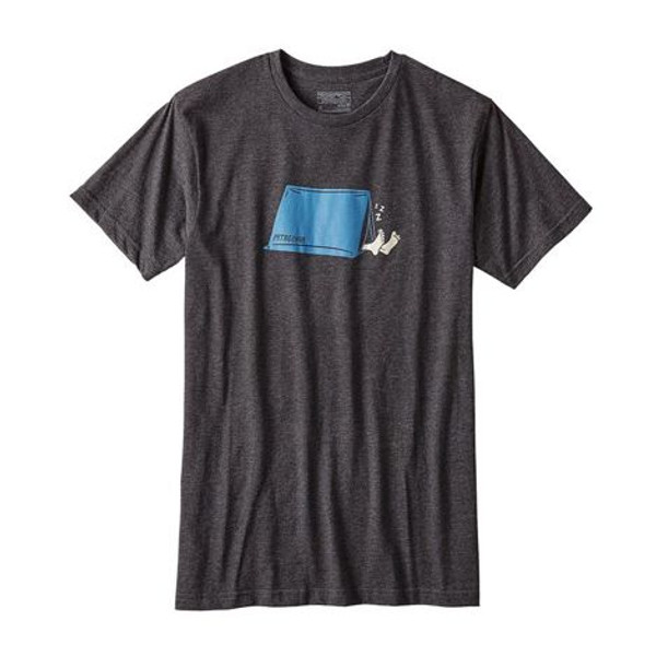 Mens Napping Camper Cotton Poly Tee