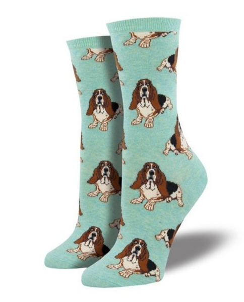 Womens Nothing But a Hound Dog Socks