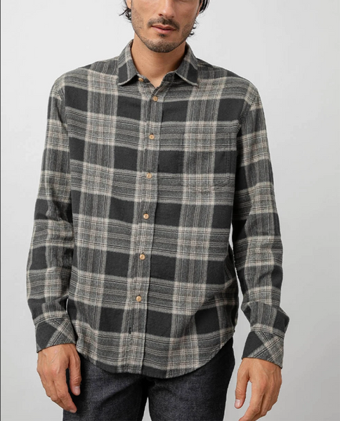 Mens Brushed Lennox Button Down in Ancient Autumn