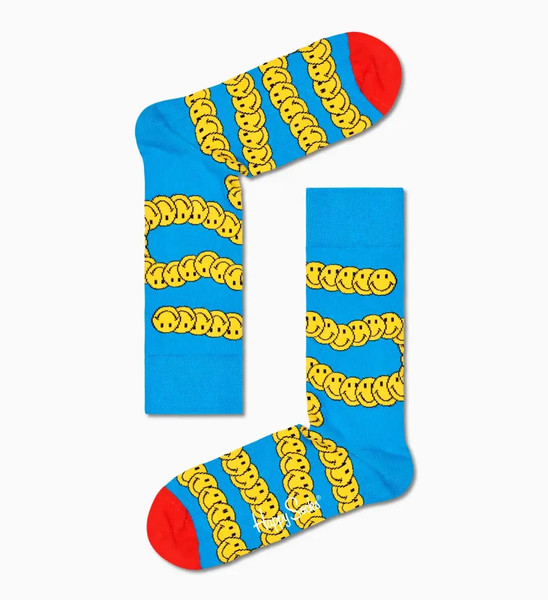 Mens Zen Smiley Sock in 6000