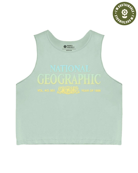 National Geographic X Parks Project Legacy Puffy Print Organic Tank