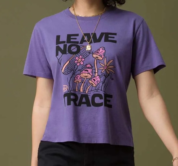 Leave No Trace x Parks Project Trampled Shroom Boxy Tee