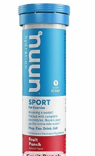 NUUN Sport Fruit Punch Tabs