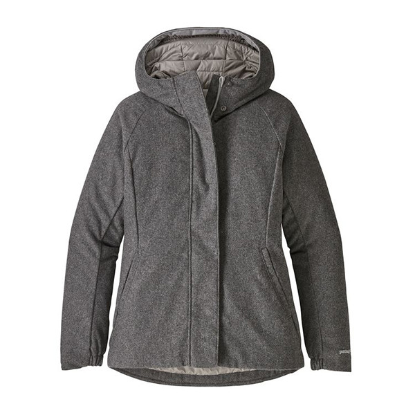 Womens Insulated Recycled Wool Hoody