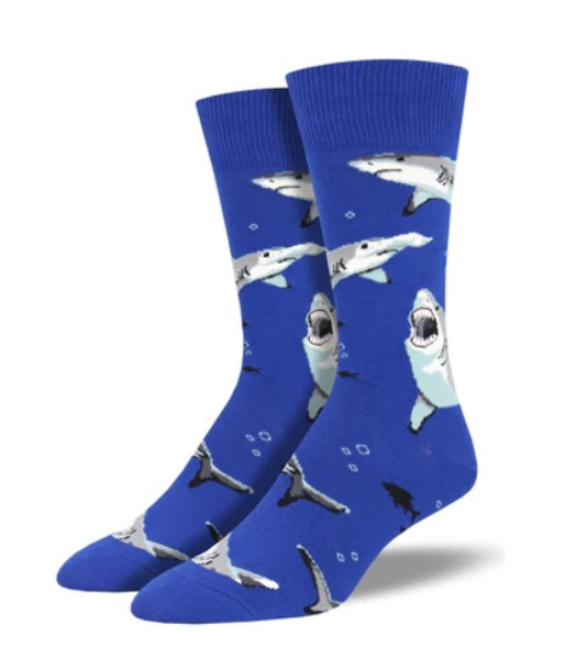 Mens Shark Chums Sock