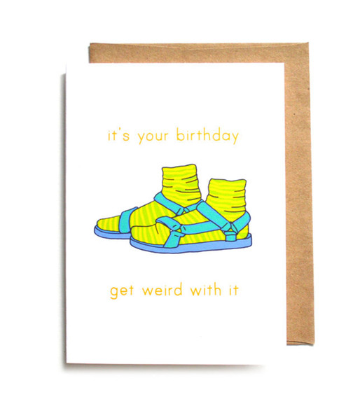 Weird Birthday Card - N/A - O/S