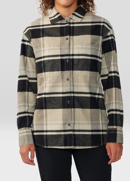 Womens Dolores Flannel Long Sleeve Shirt