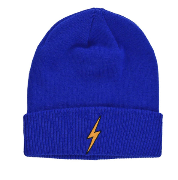 Bolt Smiley Rib Beanie