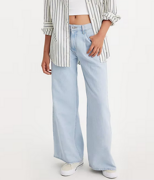 Womens Baggy Dad Wide Leg in Never Going To Change