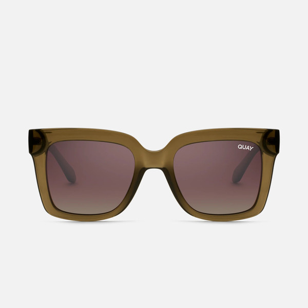 Icy Sunglasses in Green / Brown Polarized