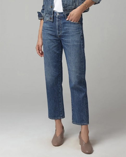 Womens Emery High Rise Relaxed Crop