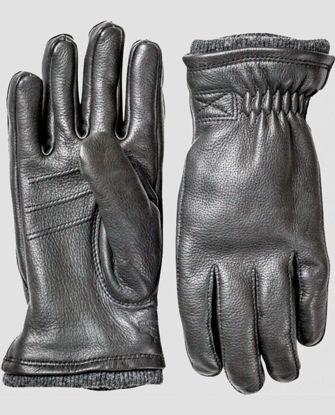 Deerskin Swisswool Rib Cuff Glove