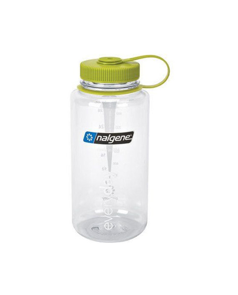 NALGENE Tritan WM 1 Qt Clear w/Green Lid