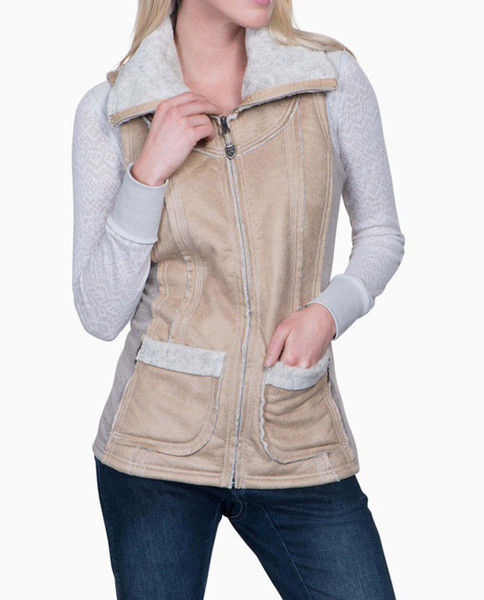 Womens Dani Sherpa Vest