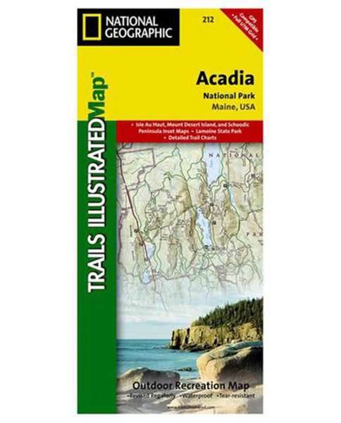 Acadia Ntl Park Map #212