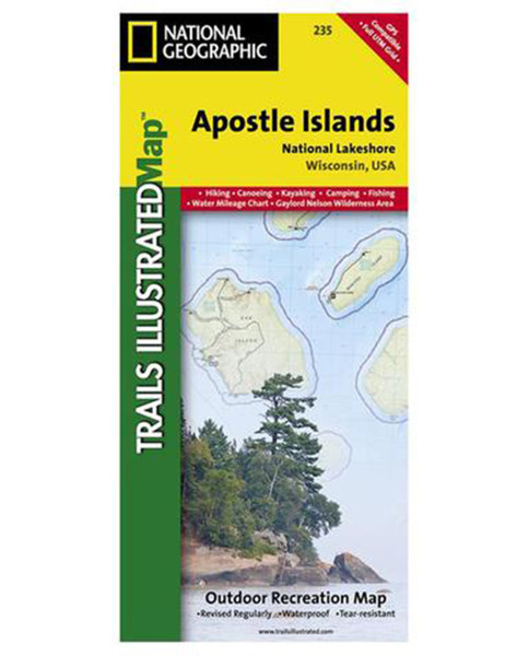 NATIONAL GEO MAPS Apostle Islands #235