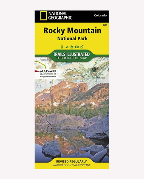 NATIONAL GEO MAPS Rocky Mt National Park #200