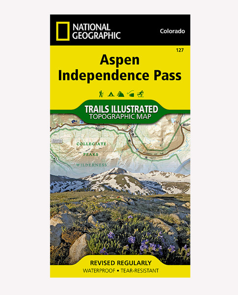 NATIONAL GEO MAPS  #127 Aspen Hiking Map