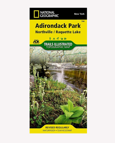 NATIONAL GEO MAPS TI Adirondack Park Northville/Raquette