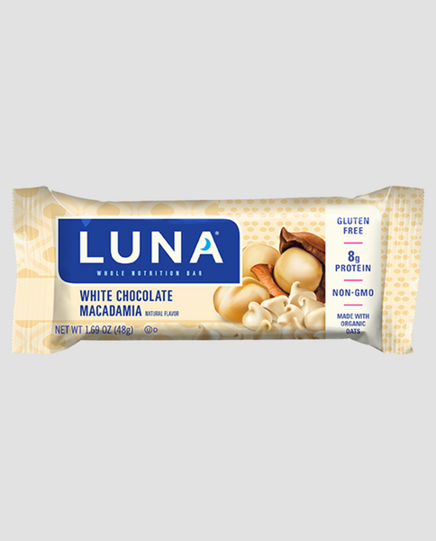 LUNA WH. CHOC MACADAMIA BAR