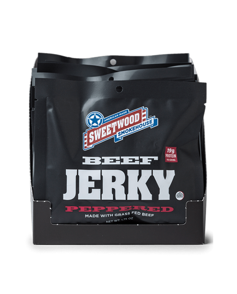 SWEETWOOD CATTLE CO. Natural Peppered Beef Jerky