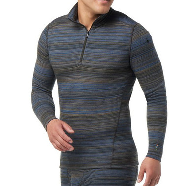 Shop Mens Classic Thermal Merino Base Layer Pattern 1/4 Zip