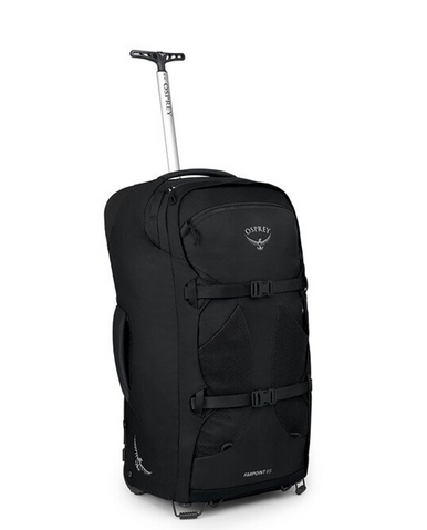Shop Osprey Packs Farpoint Whld Travel Pack 65 in Black | Bivouac Ann Arbor