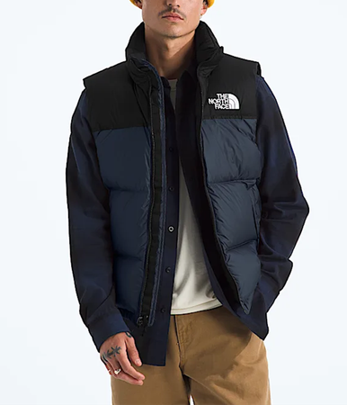 Shop Men's 1996 Retro Nuptse Vest - GOF_TNF Black-R - 3XL