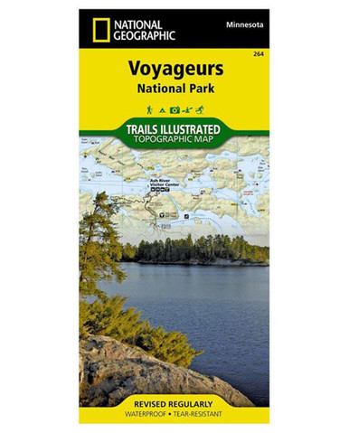 voyageurs national park map