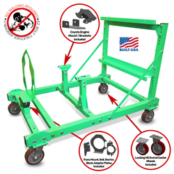 EngineStand.com Running Engine Stand for Coyote 5.0L Engines (2011 To Current - Ford Mustang / Ford F-150) RES-COYOTE