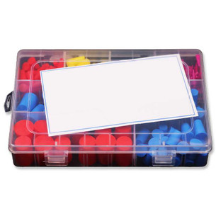 EngineStand.com 250 Pcs Rubber Plugs 8-Sizes Silicone Rubber Tapered Plug Kit 1/32" to 1" RES-ACC-U002