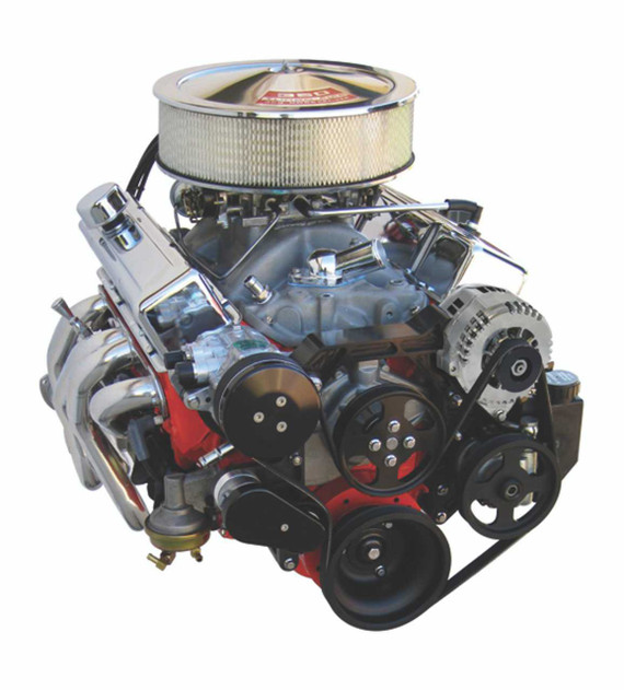 Vintage Air Front Runner™ Drive System Small Block Chevrolet Black with Power Steering | #174008 by Vintage Air 174008