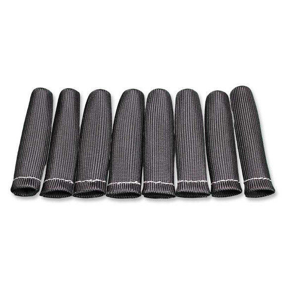 EngineStand.com Spark Plug Wire Heat Shield Sleeve 2500 Spark Plug Boot Protector Wire Boots Wrap for SBC BBC 350 454 8PCS Spark Plug Wire Covers RES-ACC-U012