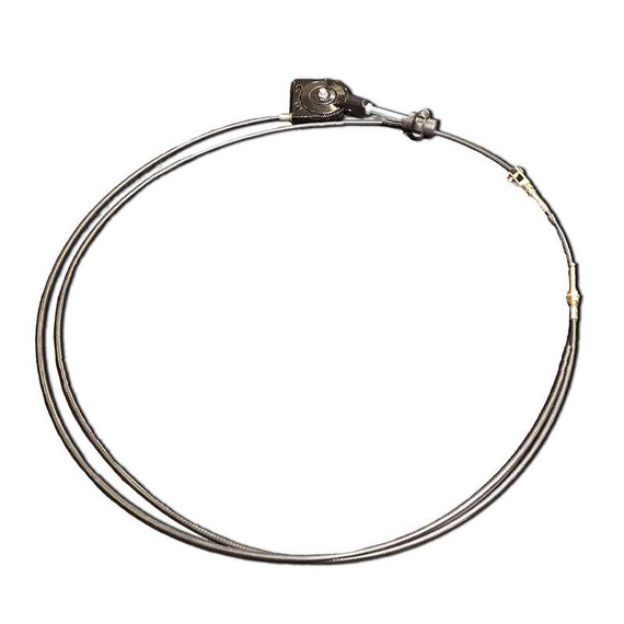EngineStand.com Throttle Control Cable, 3.5meter / 11.5ft Excavator Manual Throttle Cable for EX230 EX230, Universal Replacement Throttle CableMotor Control for Excavator and Mixer RES-ACC-U025