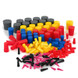 EngineStand.com 250 Pcs Rubber Plugs 8-Sizes Silicone Rubber Tapered Plug Kit 1/32" to 1" RES-ACC-U002