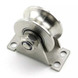 EngineStand.com Steel U Channel Metal Roller Pulley Wheel Pulleys for Rope Cable Pulley Block RES-ACC-U027