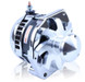 Mechman S Series 320 Amp Alternator with 6.15" Bolt Pattern - CHROME w/ March Pulley BP572320C-M175