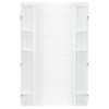 Sterling Ensemble 36" x 72.5" Tile Alcove Shower Back Wall, White, Series 7210