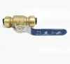 Lot of 6 - American Valve G100VL 1/2" Lead Free Ball Valve (see notes)