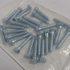 Endries International 3/8 x 2 Hex Head Lag Screw Zinc - 25 Pk