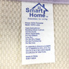 Smart Home Comfort Pile Plush Bathroom Rug in Lavender, 16 x 24 in