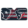 Fanmats NFL Houston Texans Windshield Sun Auto Shade, tri-fold 58" x 27.5"