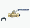 American Valve 1/2" Push-fit Lead Free Ball Valve