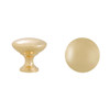 Design House Mushroom Cabinet Knob 1.25" In Polished Brass, Case of 25