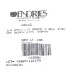Endries International 1/4-20 X 1-1/2 Grade 5 Hex Head Cap Screw Zinc - 100 Pack