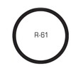 Lincoln Products LIN110161 R-61 Rubber O-Rings 1-1/2 in, 12 Pack