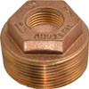 Merit Brass XNL114-2404 Lead Free 1-1/2 x 1/4 in Hex Bushing, Case of 25