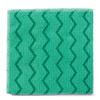 Rubbermaid Q620 Reusable Cleaning Cloths in Green - 12 Pack (new damaged box)