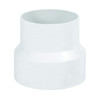Deflecto (12- Pack) Duct Plastic Increaser and Reducer, 4" to a 3",White, IRB43